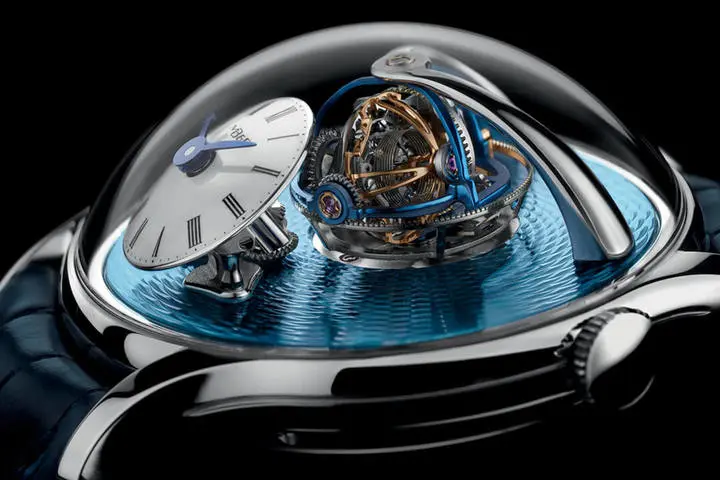 MB&F Legacy Machine Thunderdome - the world's fastest triple-axis regulating mechanism