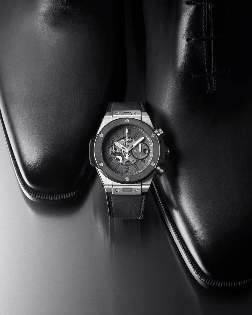 Hublot and Berluti: Big Bang Unico Berluti Aluminio