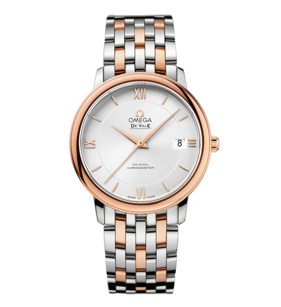 De Ville Prestige Co-Axial 37mm Gold Case