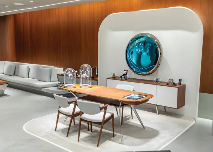 MB&F Lab Beverly Hills Interior