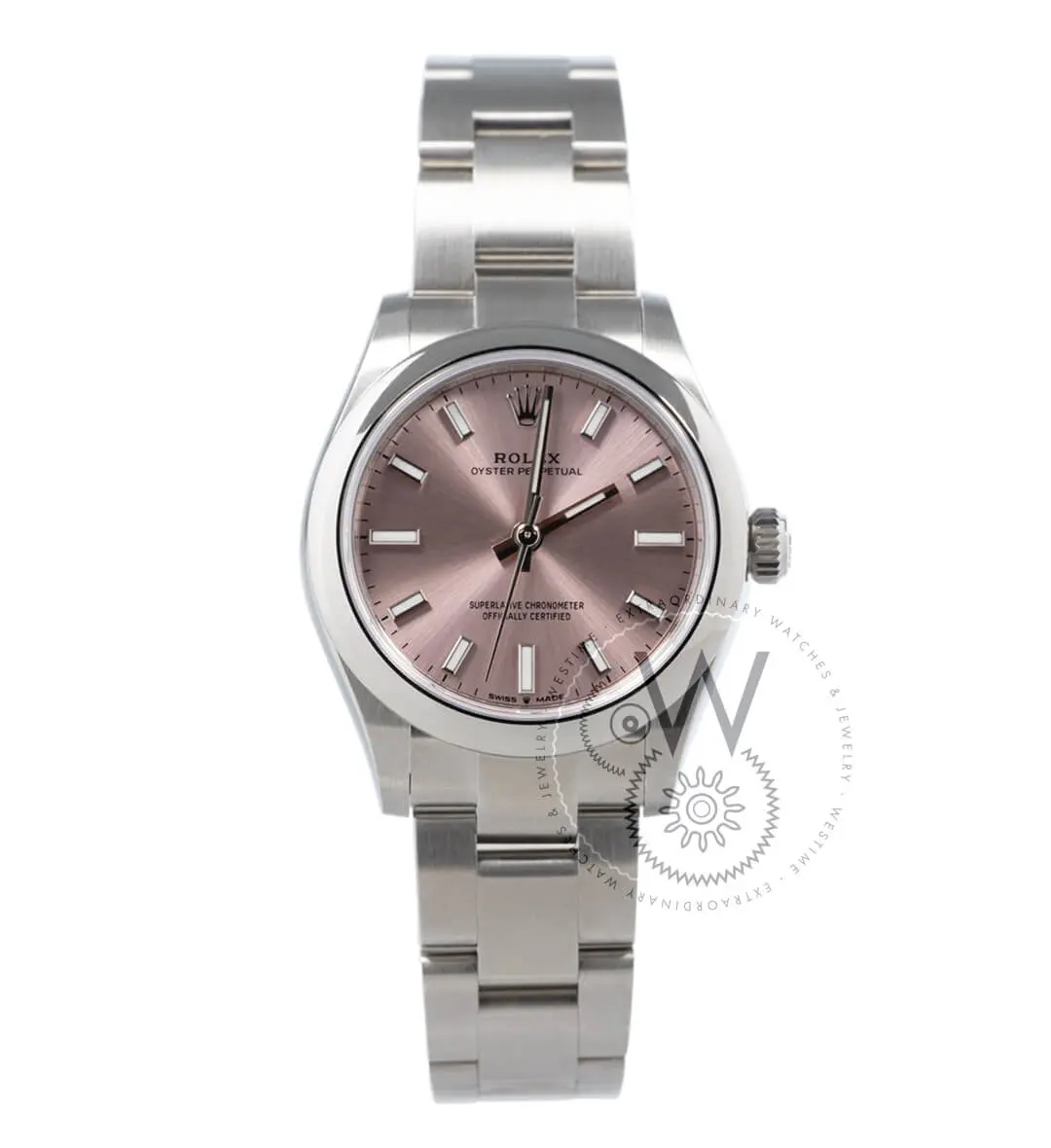 Oyster Perpetual Pink Dial, Stainless Steel