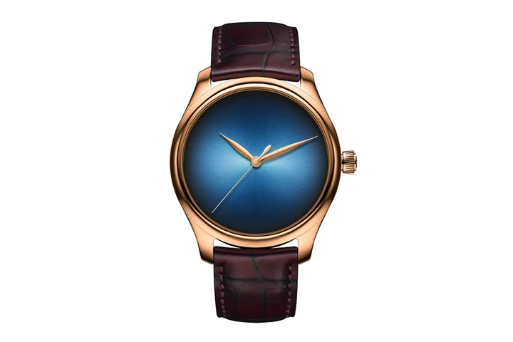 H. Moser & Cie. Endeavour Centre Seconds Concept  blue fumé dial