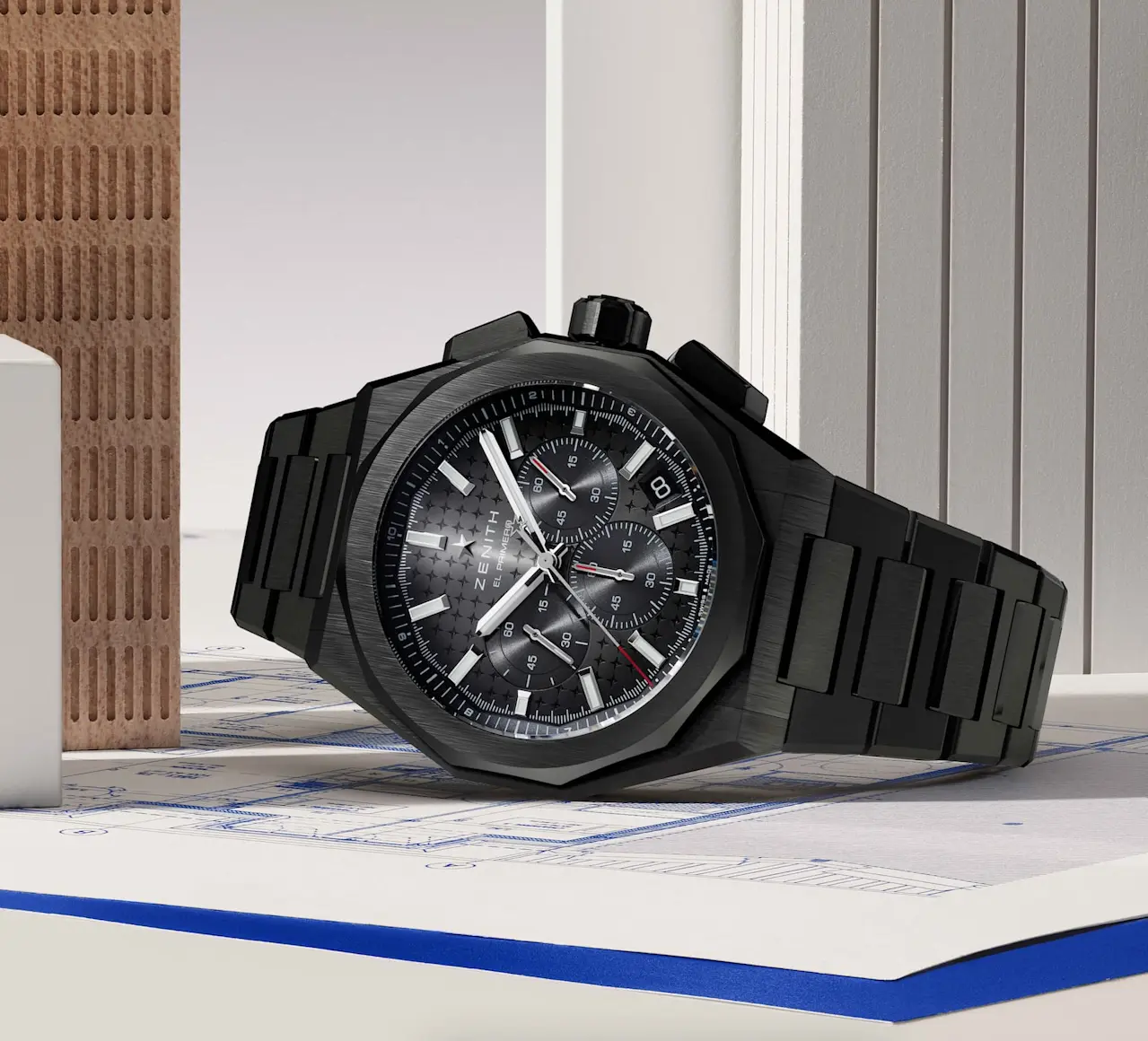 Zenith’s Defy Skyline Chronograph in Black - 0