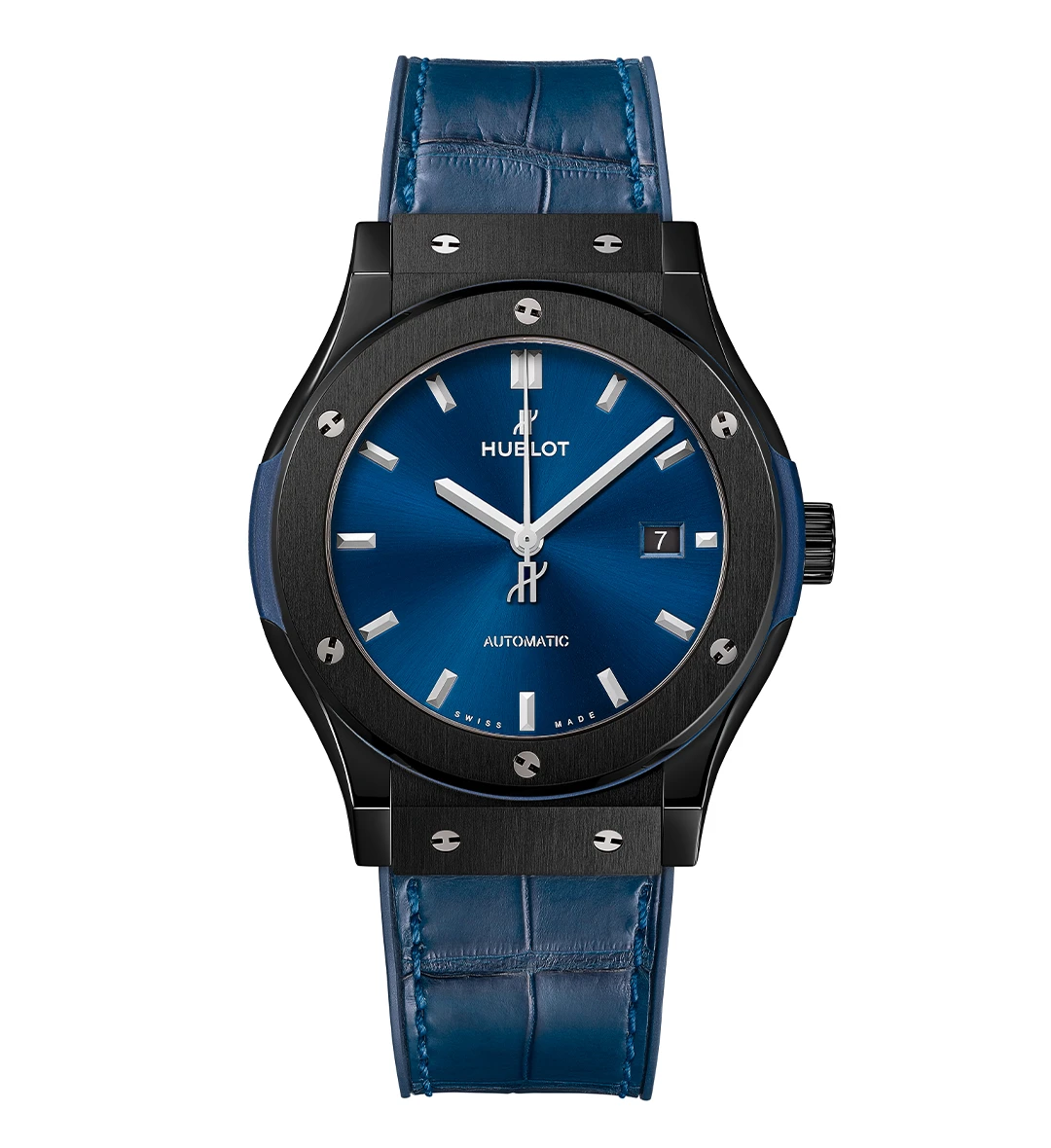 Classic Fusion Ceramic Blue 45mm
