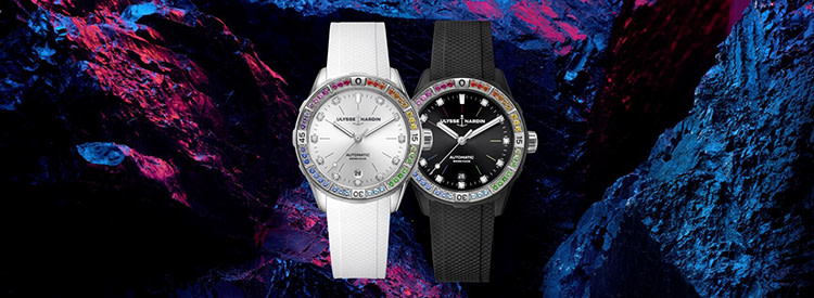 Ulysse Nardin Blast Tourbillon Rainbow and The Lady Diver Rainbow