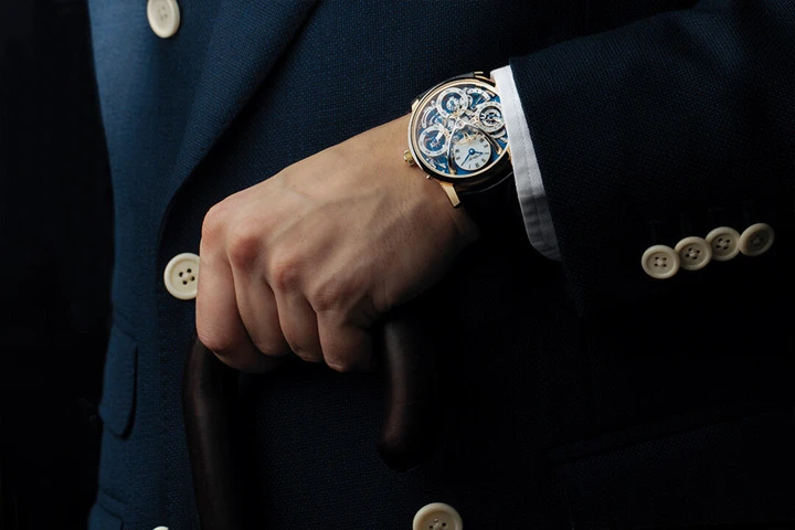 MB&F The Legacy Machine Perpetual winner of the Best Calendar Watch Prize at the GPHG (Grand Prix d’Horlogerie de Genève) in 2016