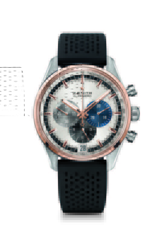 Chronomaster El Primero - 42 mm Two tone with Rubber Strap