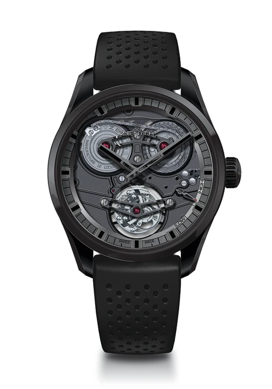Chronomaster El Primero Tourbillon GFJ Black Ceramic