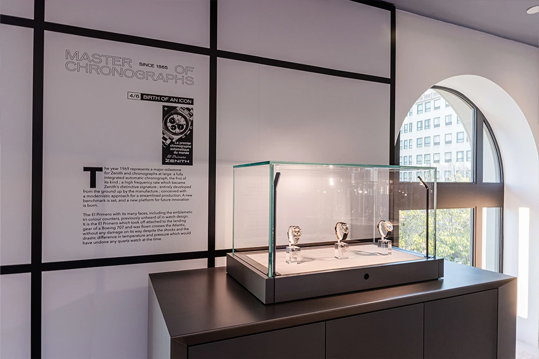 Zenith Presents “Master of Chronographs”: An Immersive Exhibit at Westime Beverly Hills Celebrating Its Historic El Primero Movement