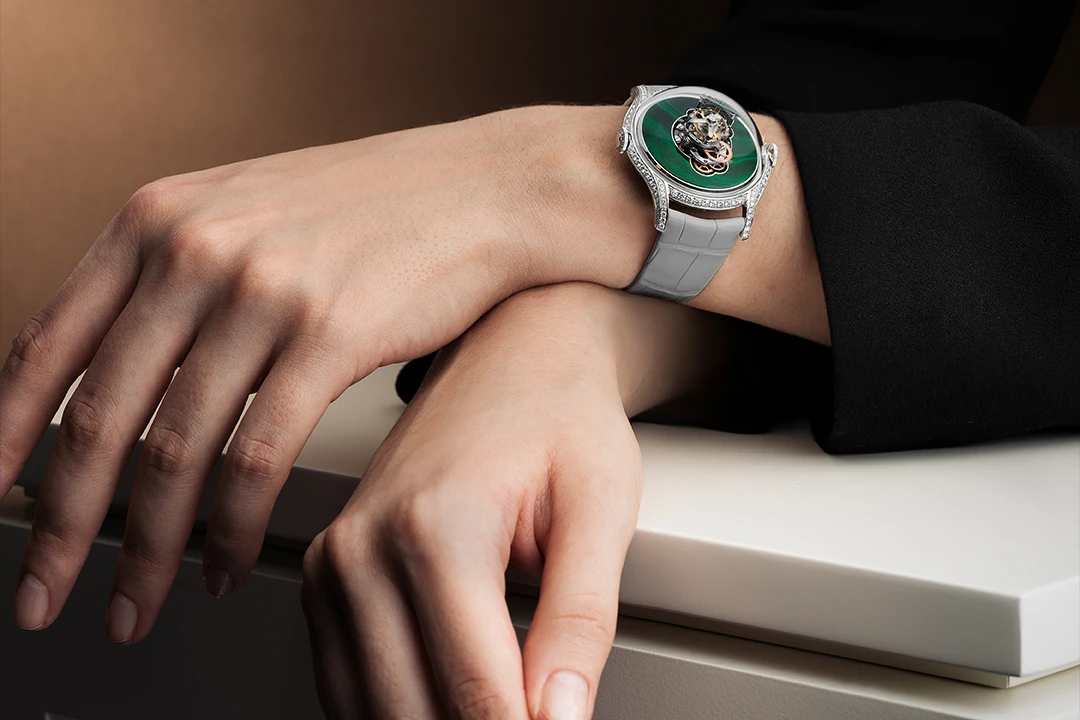 MB&F Legacy Machine FlyingT Malachite