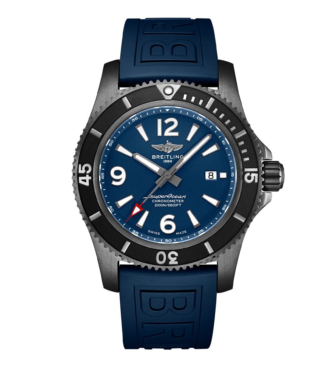 Breitling Superocean Automatic 46 Black Steel