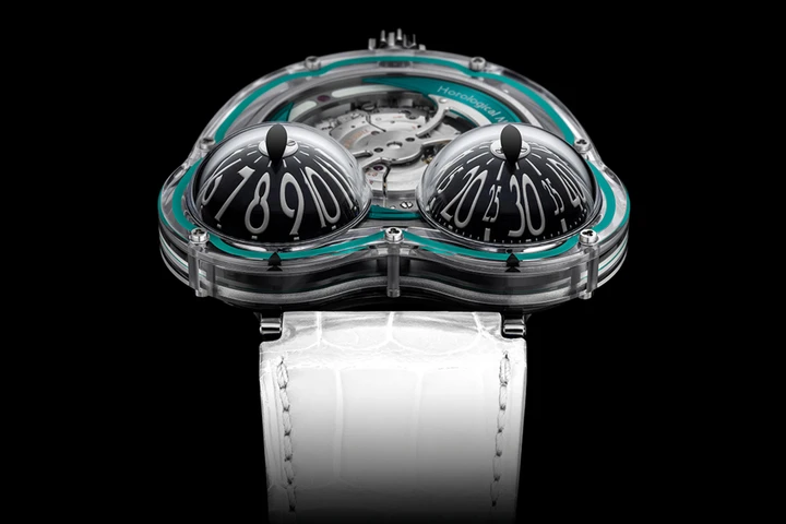 MB&F Horological Machine N°3 ‘Frog X' white band