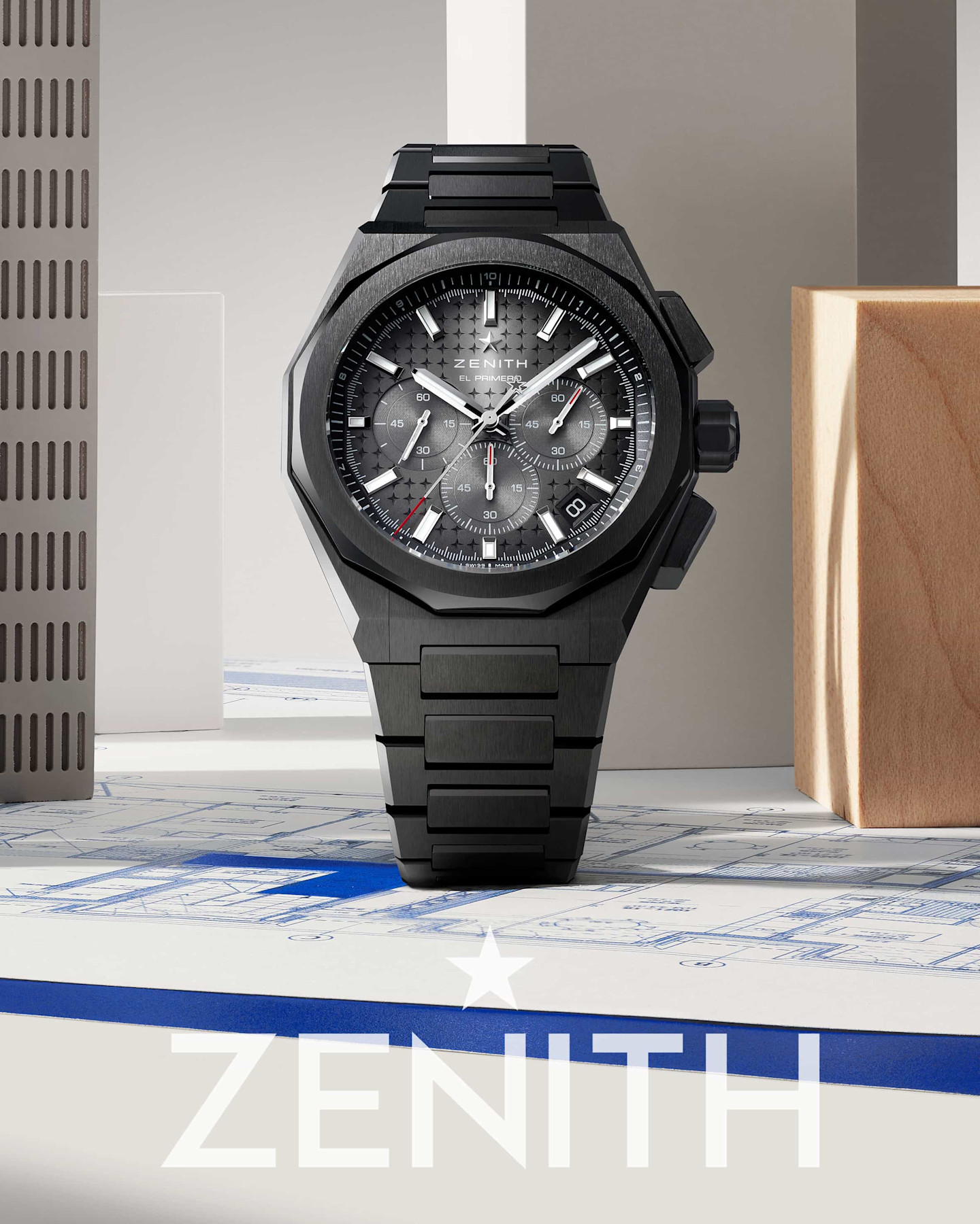 Zenith’s Defy Skyline Chronograph in Black - 1
