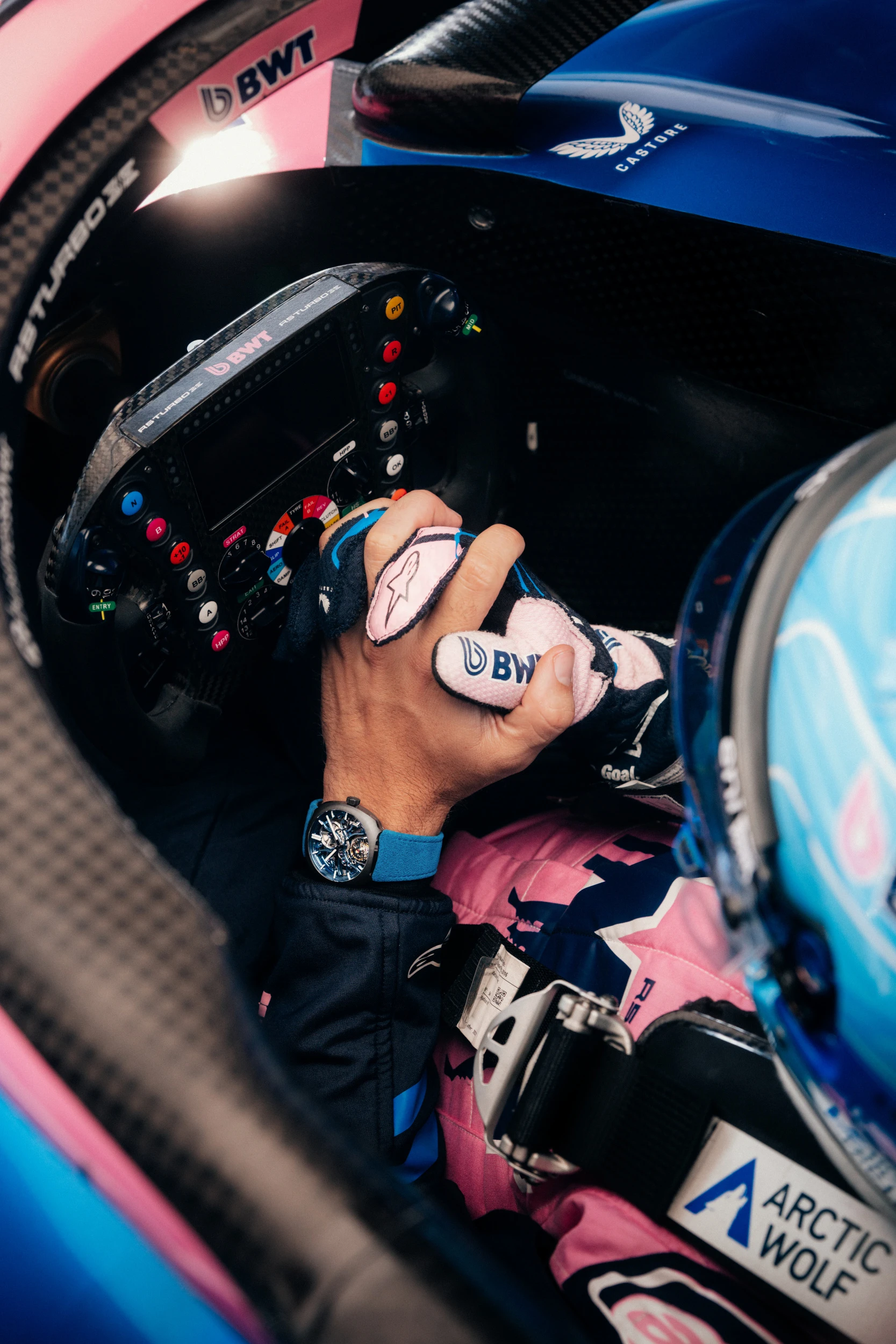 H. Moser & Cie Launch Third Collaborative Timepiece with Alpine Motorsports: The Streamliner Tourbillon Skeleton Ceramic Limited Edition - 5