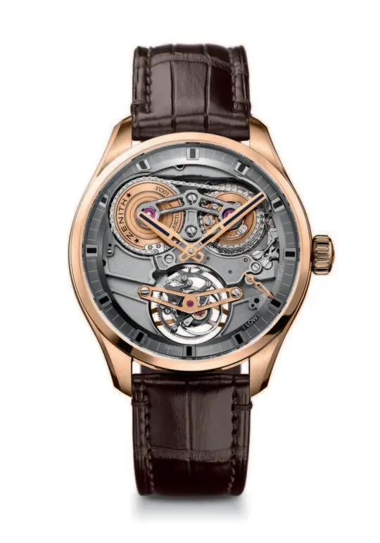 El Primero Chronomaster Tourbillon GFJ Rose Gold
