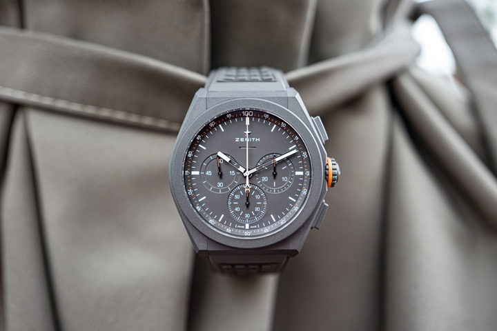 El Primero Chronomaster Open Lady Rose Gold Grey Dial