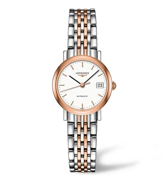 The  Elegant Collection 25mm Stainless Steel/Gold Cap 200