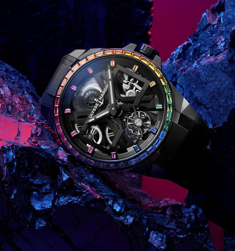 Ulysse Nardin Blast Tourbillon Rainbow and The Lady Diver Rainbow