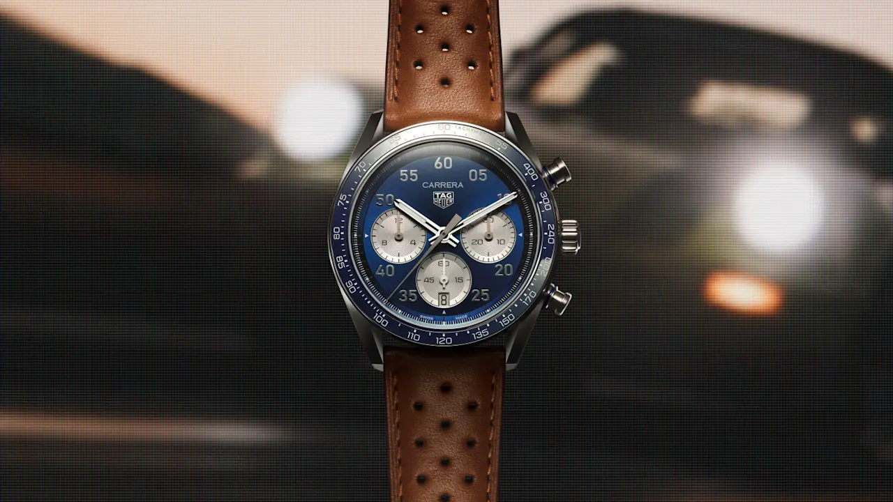 TAG Heuer’s New Carrera Chronograph Sport is Driven by Precision and Shaped by Racing - Hero