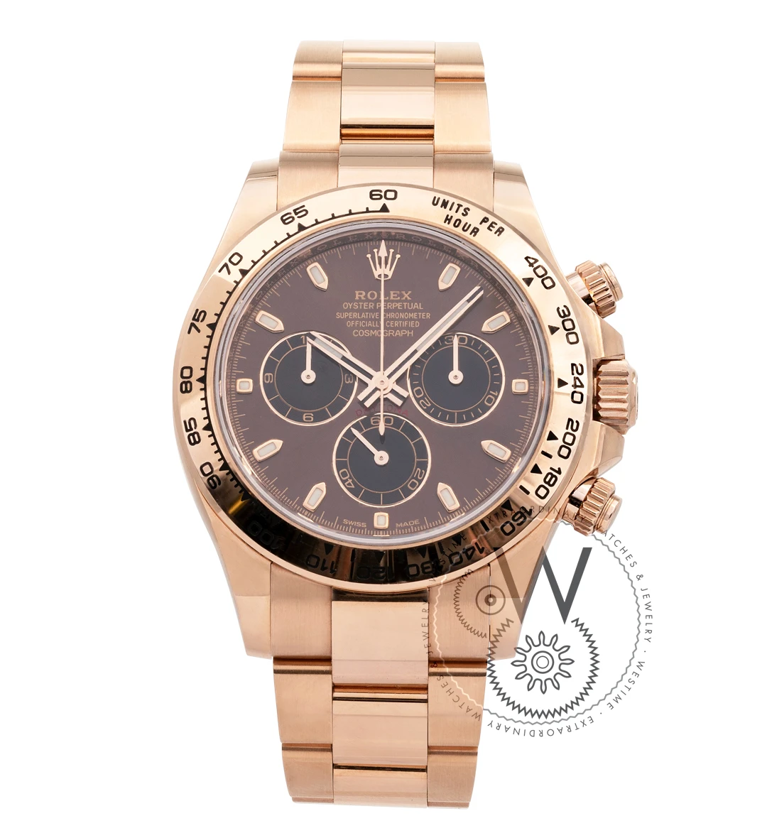 Cosmograph Daytona 40mm Everose Gold Brown Dial