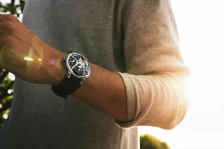 MB&F’s Legacy Machine Perpetual Evo black 