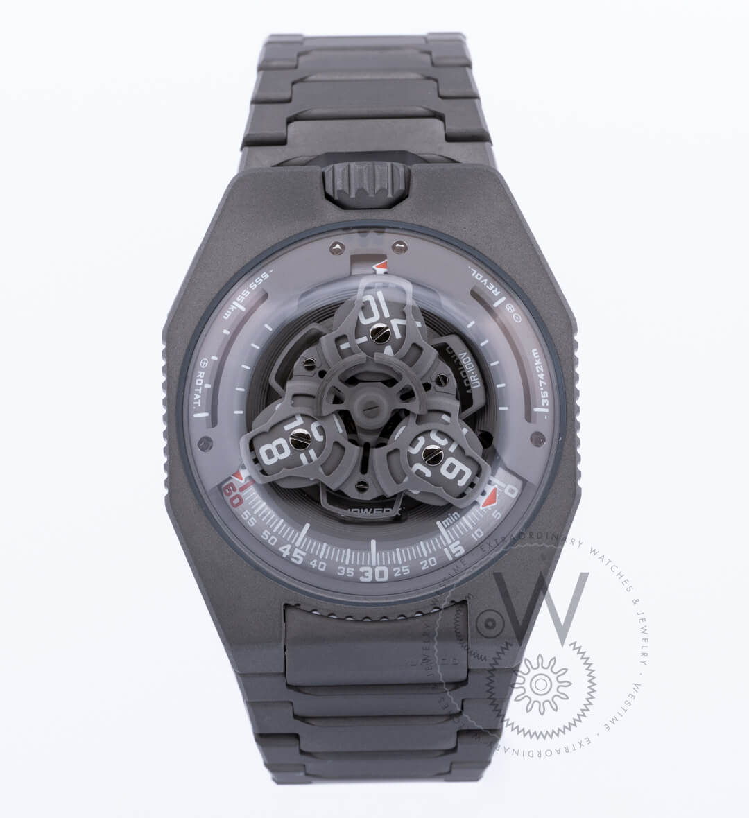 URWERK Urwerk UR-100 Full Titanium Jacket 41mm Grey