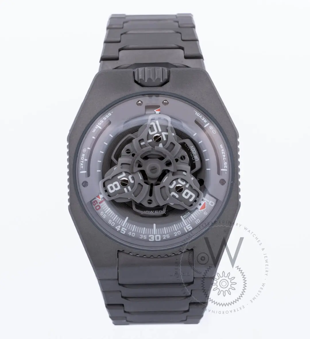 Urwerk UR-100 Full Titanium Jacket 41mm Grey