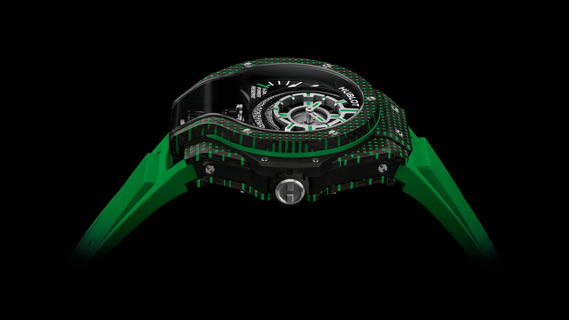 MP-09: New Coloured 3D Carbon and Its Tourbillon Bi-Axis