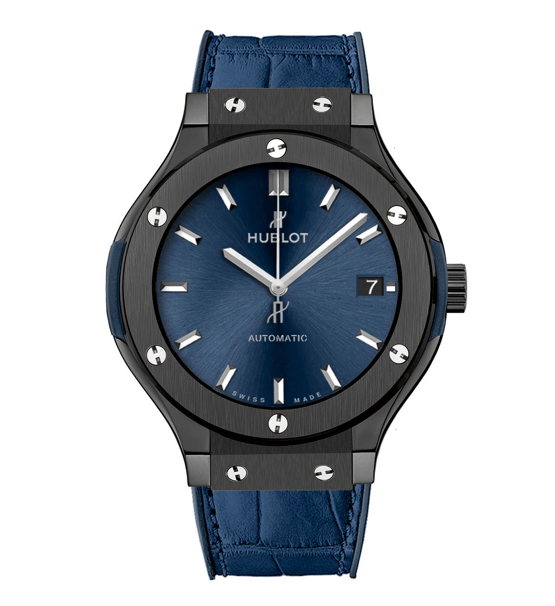Classic Fusion Ceramic Blue 38mm