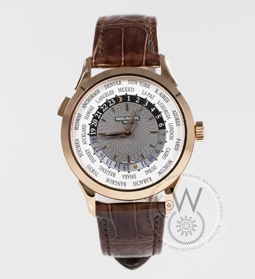 World Time Rose Gold