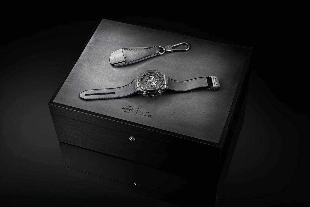 Hublot and Berluti: Big Bang Unico Berluti Aluminio