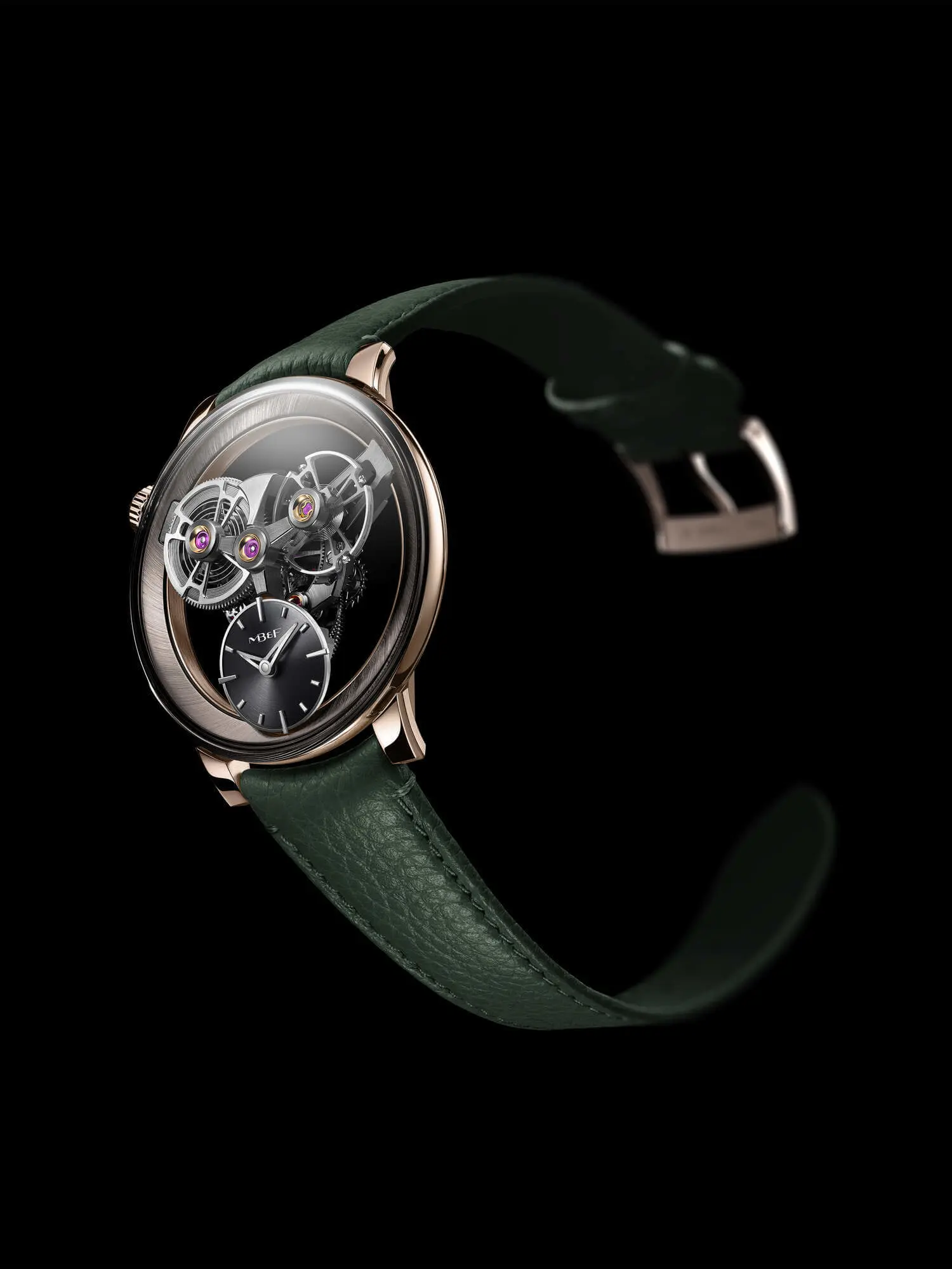 low res MBandF SP One Rose Gold Front Black Hres