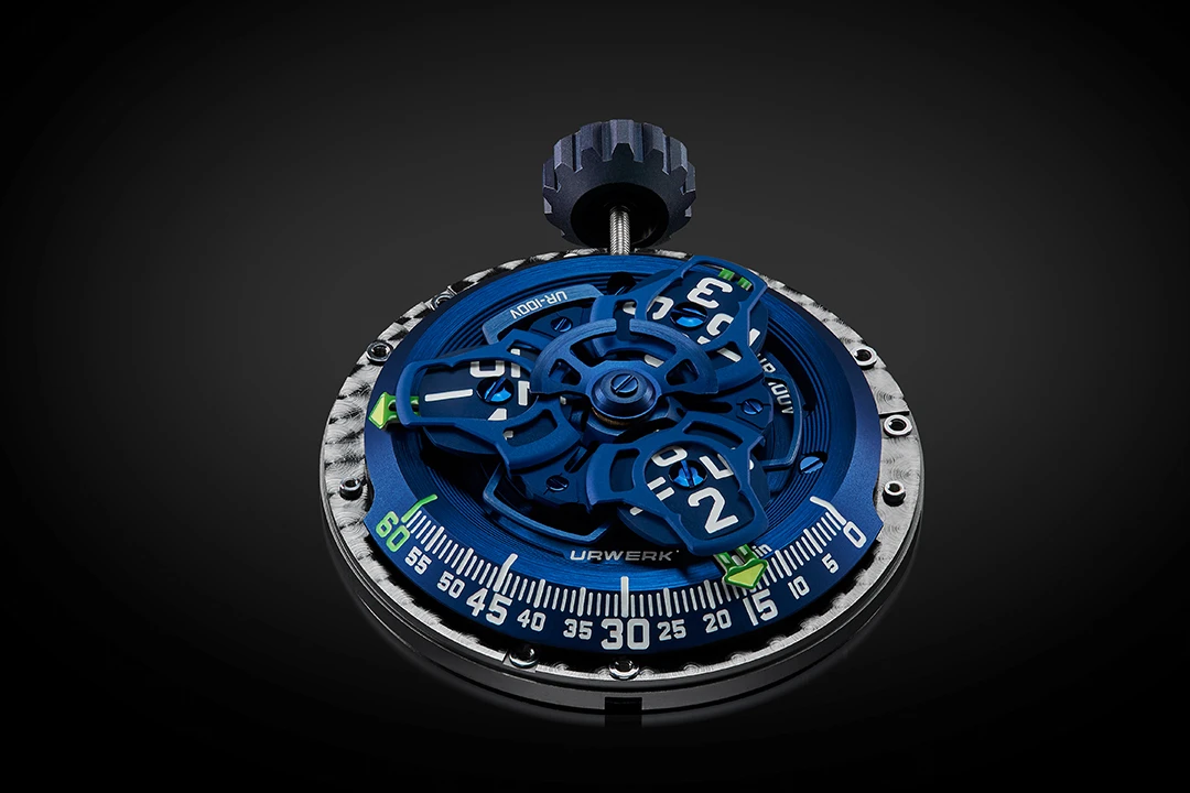 Urwerk UR-100V “Blue Planet”