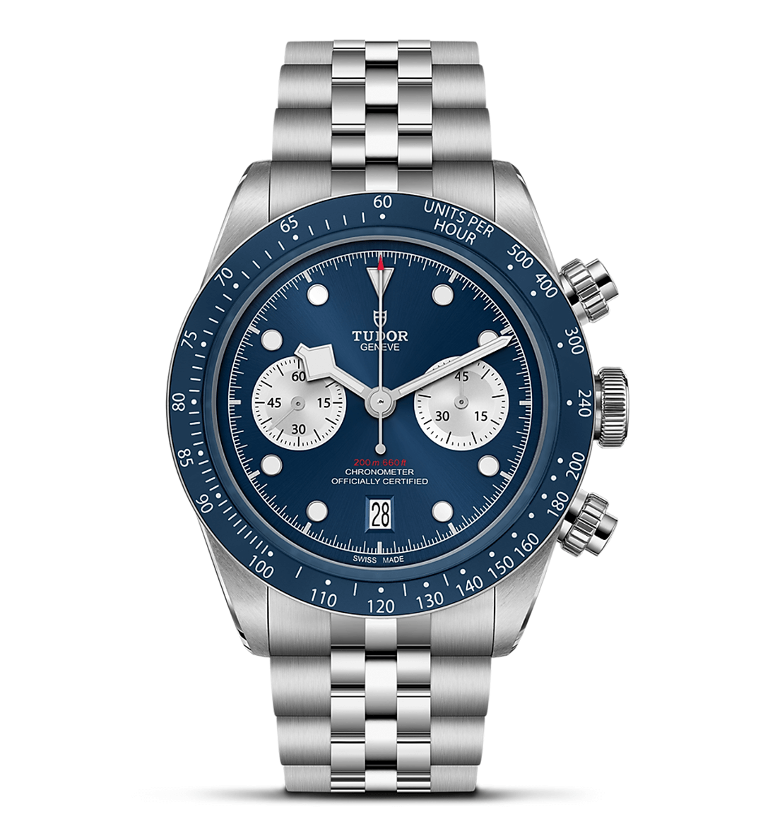 Black Bay Chrono "Blue" 41mm Steel