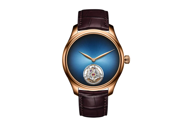 H. Moser & Cie. Endeavour Centre Seconds Concept blue fumé dial