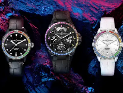 Ulysse Nardin Blast Tourbillon Rainbow and The Lady Diver Rainbow