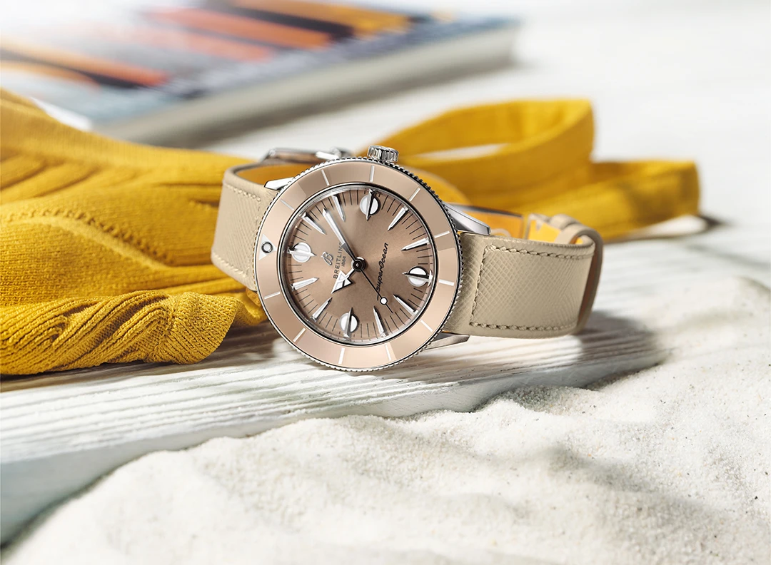 Breitling’s Superocean Heritage ’57 Pastel Paradise Capsule Collection