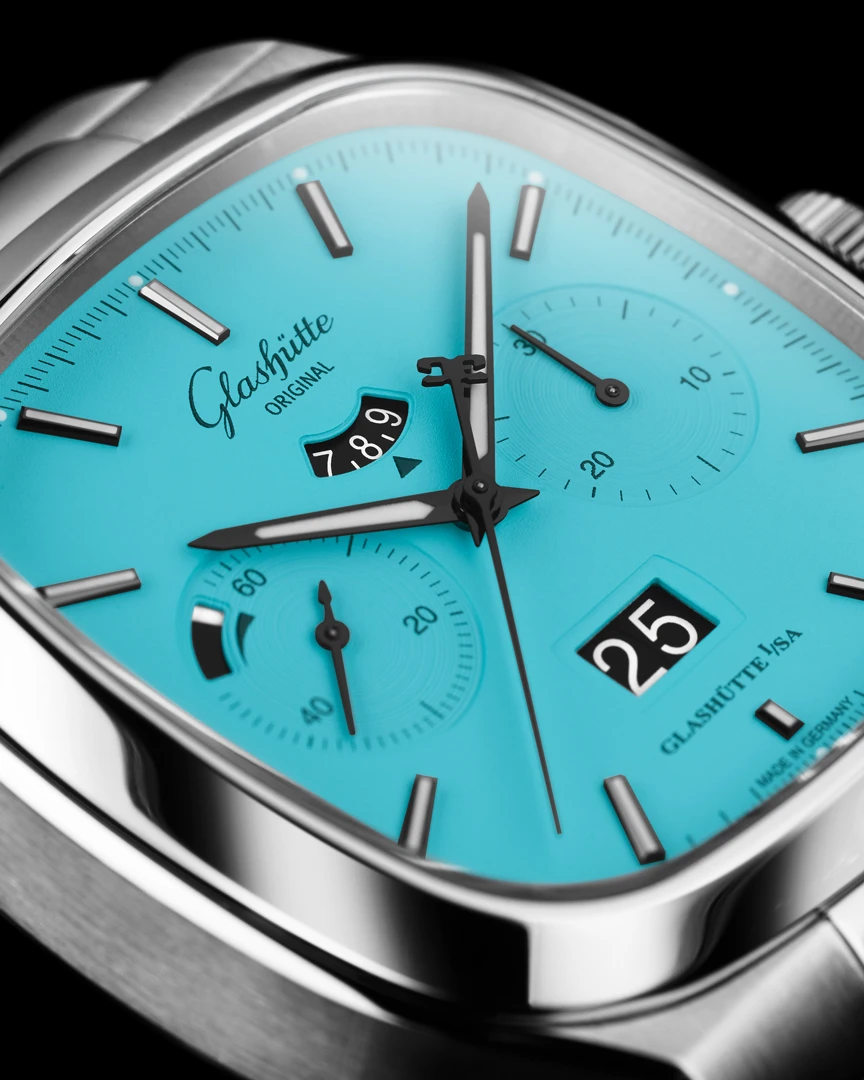 Glashütte “Disco Blue” and “Vibing Orange”