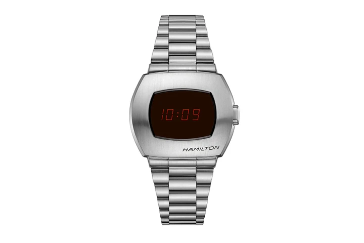  The Hamilton Pulsar  stainless steel