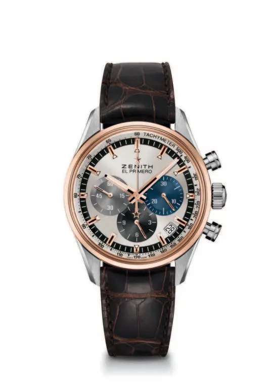 El Primero Chronomaster Two Tone Silver Dial