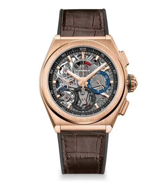 Defy 21 18k Rose Gold