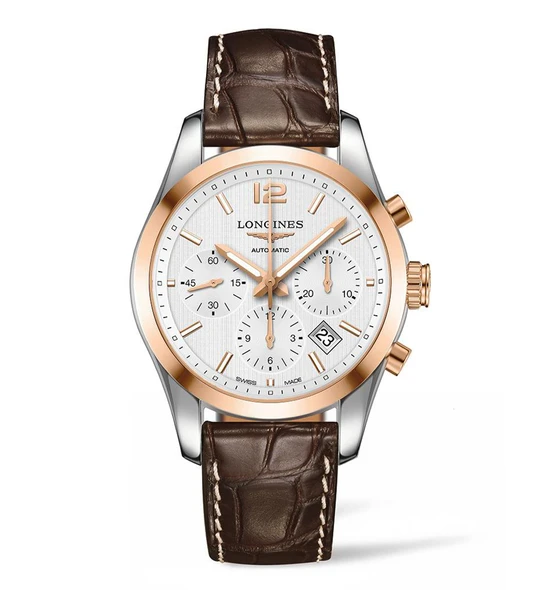 Conquest Classic 41mm Stainless Steel/Gold Cap 200