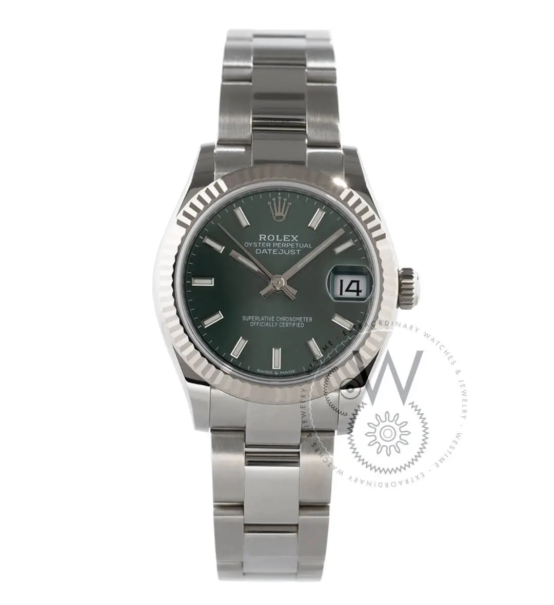 Datejust Green Dial, Steel
