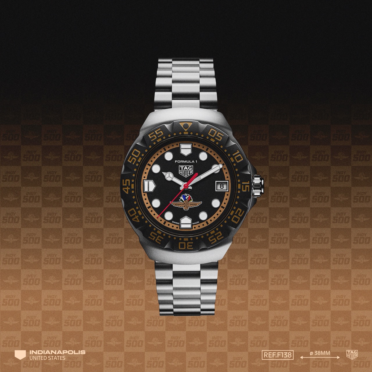 TAG Heuer Celebrates the 2026 Indy 500 Car Race with Limited