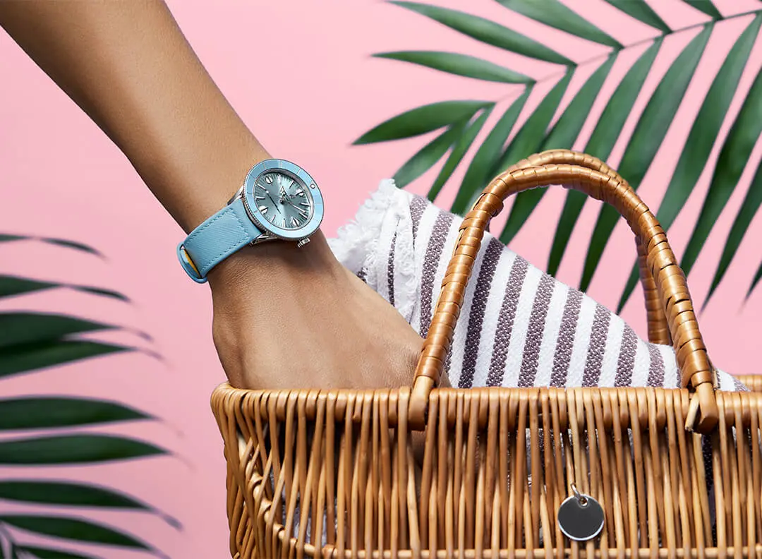 Breitling’s Superocean Heritage ’57 Pastel Paradise Capsule Collection