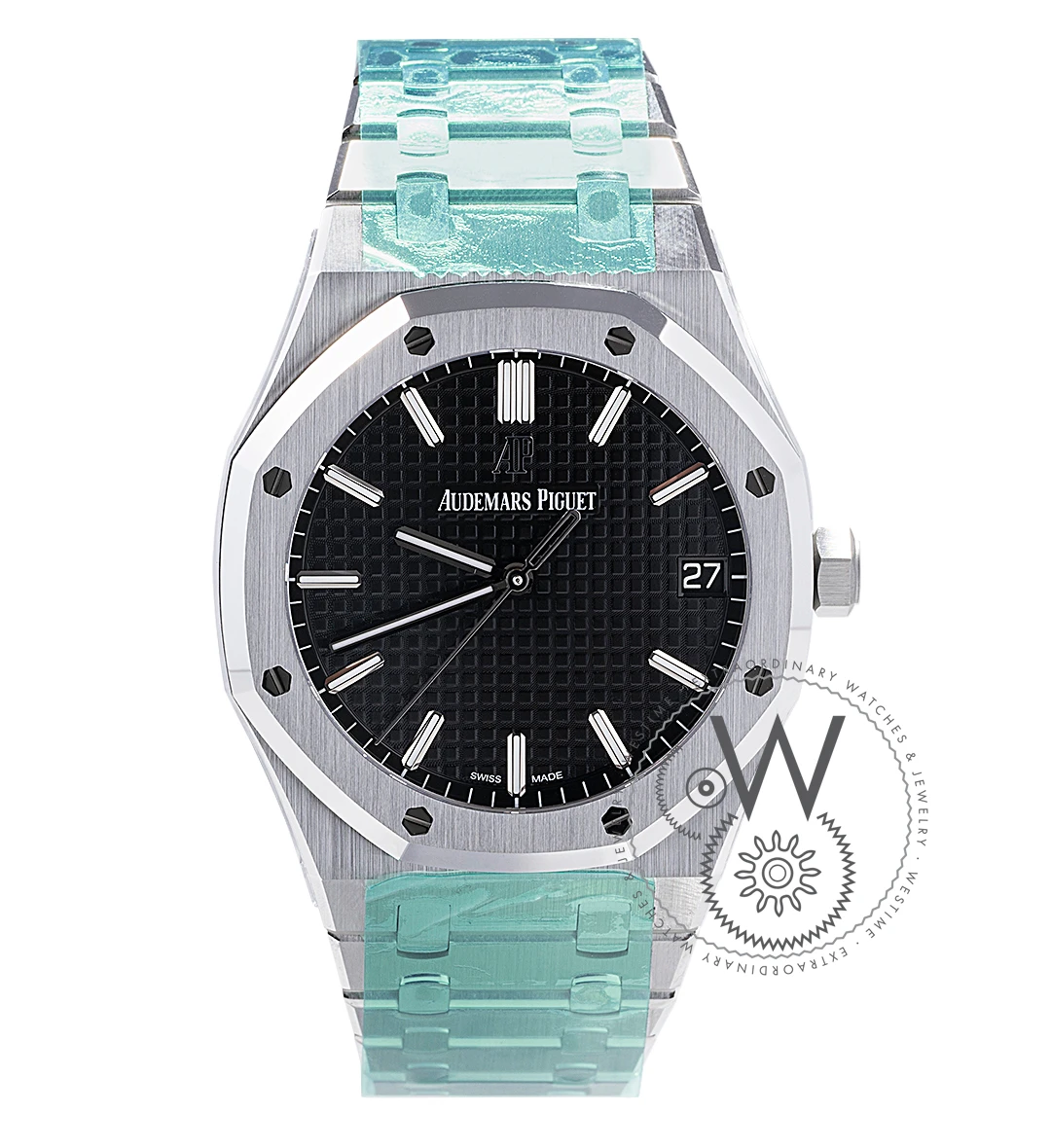 Royal Oak Stainless Steel Black Dial 41mm