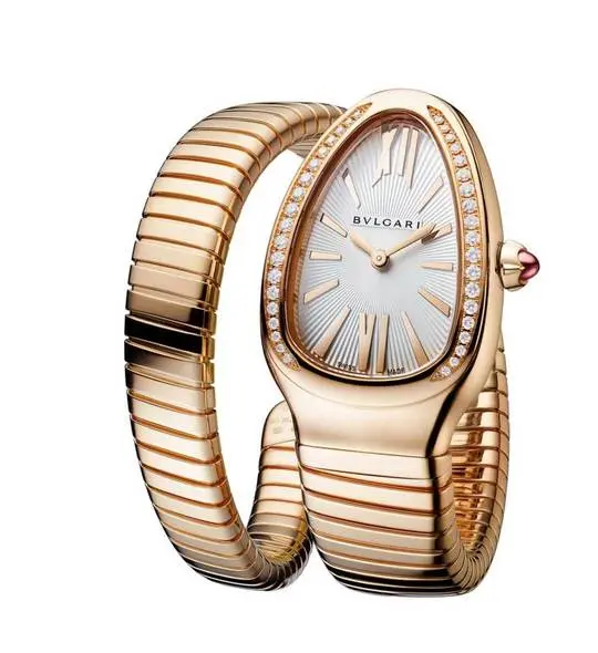 Serpenti Tubogas 18k Rose Gold with Diamonds