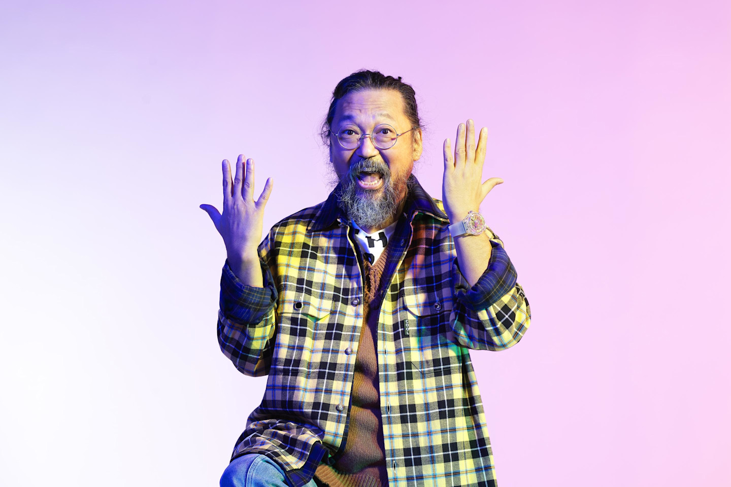 Hublot: Classic Fusion Takashi Murakami Sapphire Rainbow