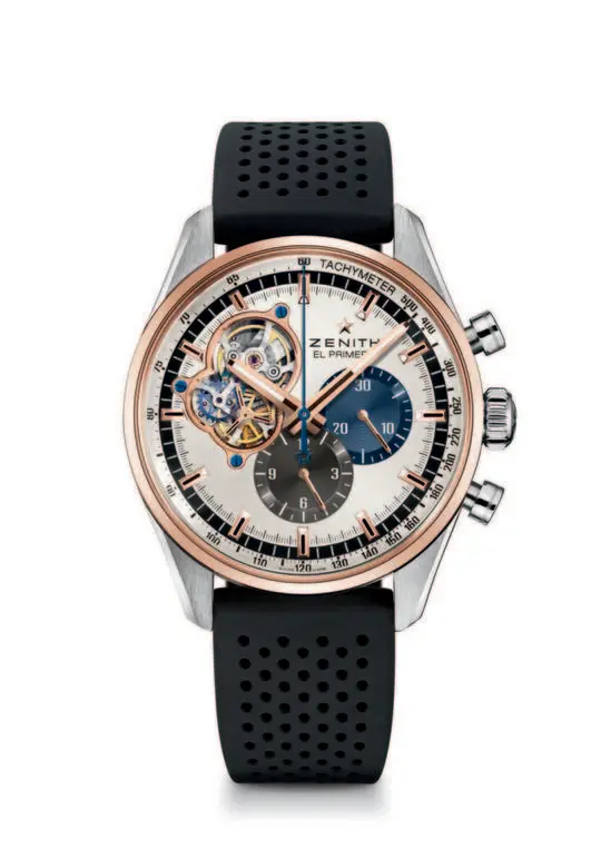 Chronomaster El Primero Open Two Tone with Rubber Strap