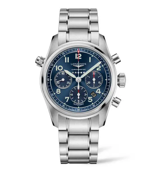 Spirit 42mm Automatic Stainless Steel Chronograph